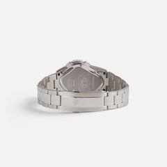 LAARVEE Sinngouki Silver Precision Steel - Translucent Bezel / White D | Kith Translucent Bezel / White Dial