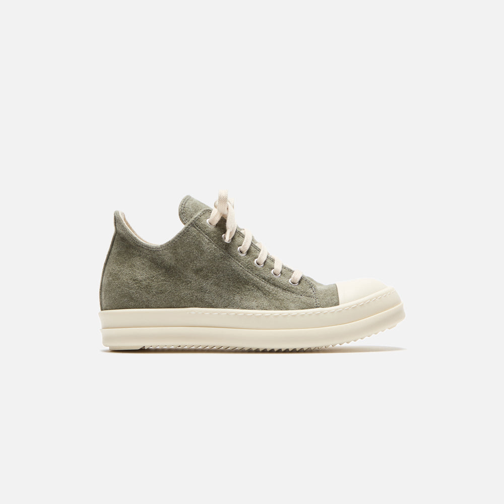 Rick Owens WMNS DRKSHDW Low Sneaks - Sage / Milk / Milk Scarpe in Pell | Kith Sage / Milk / Milk Scarpe in Pelle