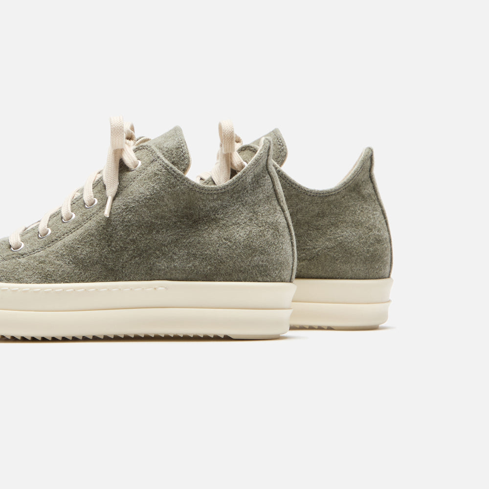 Rick Owens WMNS DRKSHDW Low Sneaks - Sage / Milk / Milk Scarpe in Pell | Kith Sage / Milk / Milk Scarpe in Pelle