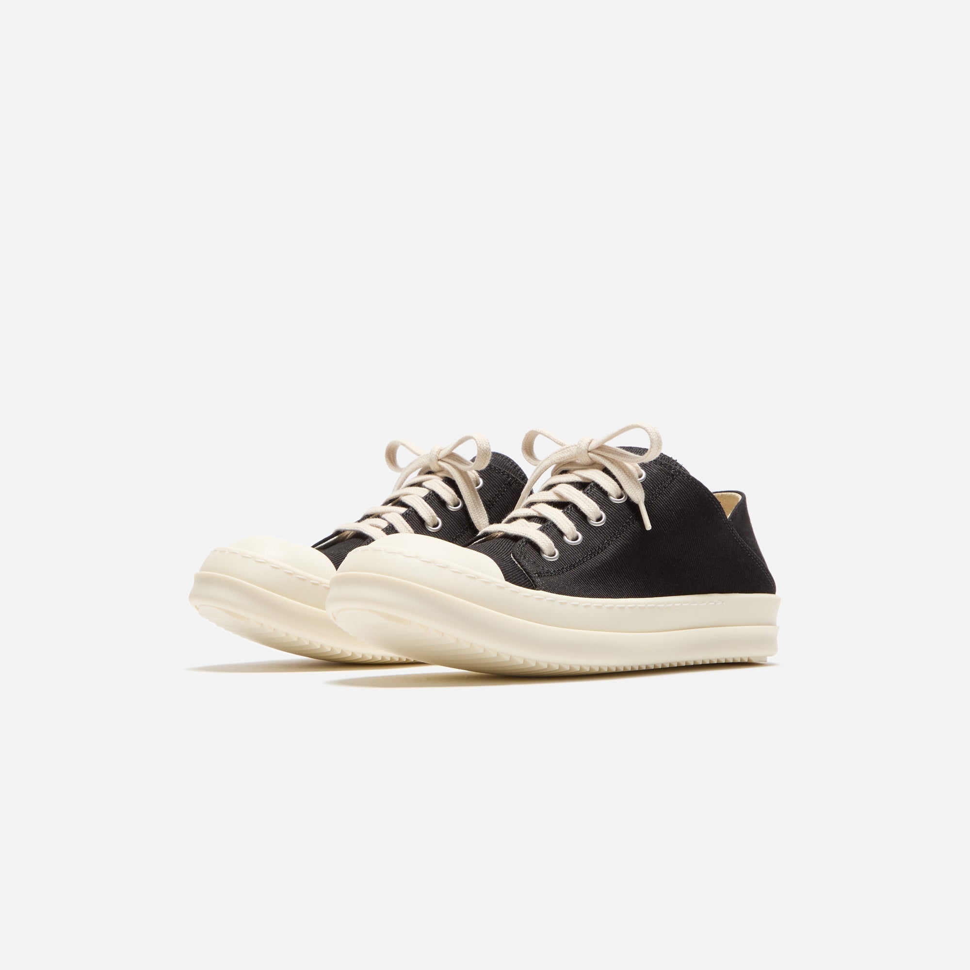 Rick Owens WMNS DRKSHDW Slip On - Black / Milk | Kith Black / Milk
