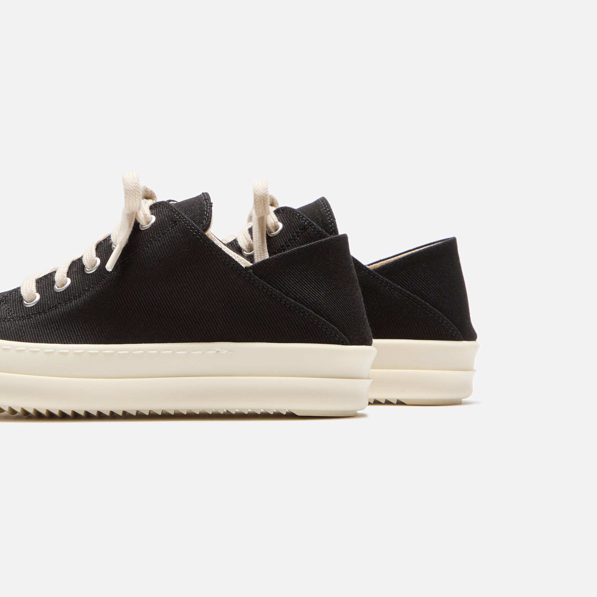 Rick Owens WMNS DRKSHDW Slip On - Black / Milk | Kith Black / Milk