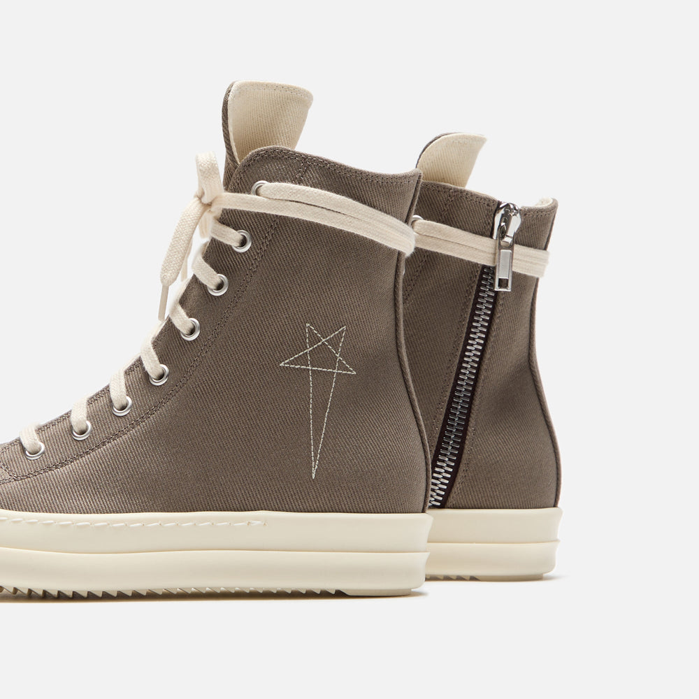 Rick Owens WMNS DRKSHDW High Sneaks - Dust / Milk | Kith Dust / Milk