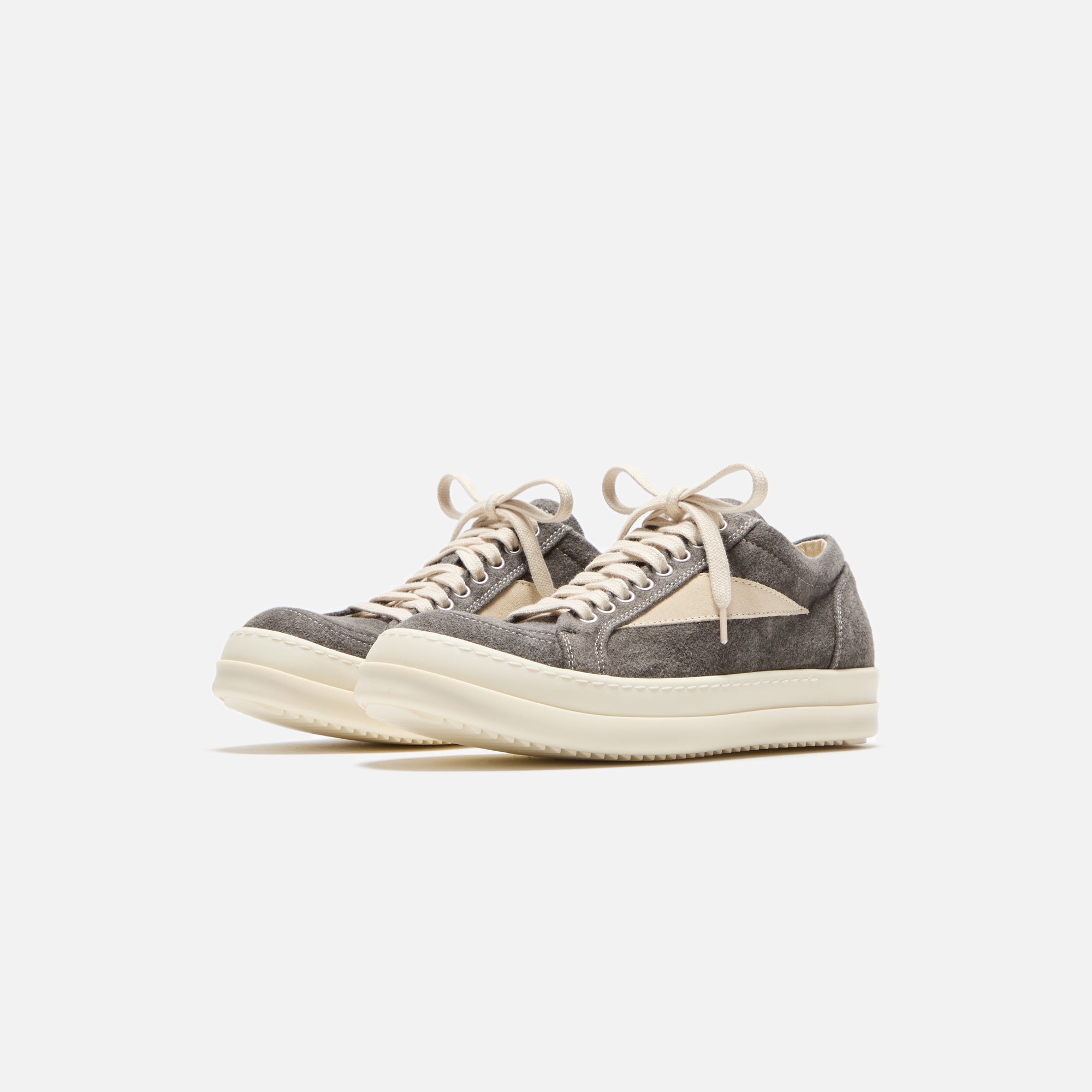 Rick Owens DRKSHDW Vintage Sneakers - Dust / Milk / Milk Scarpe | Kith Dust / Milk / Milk Scarpe
