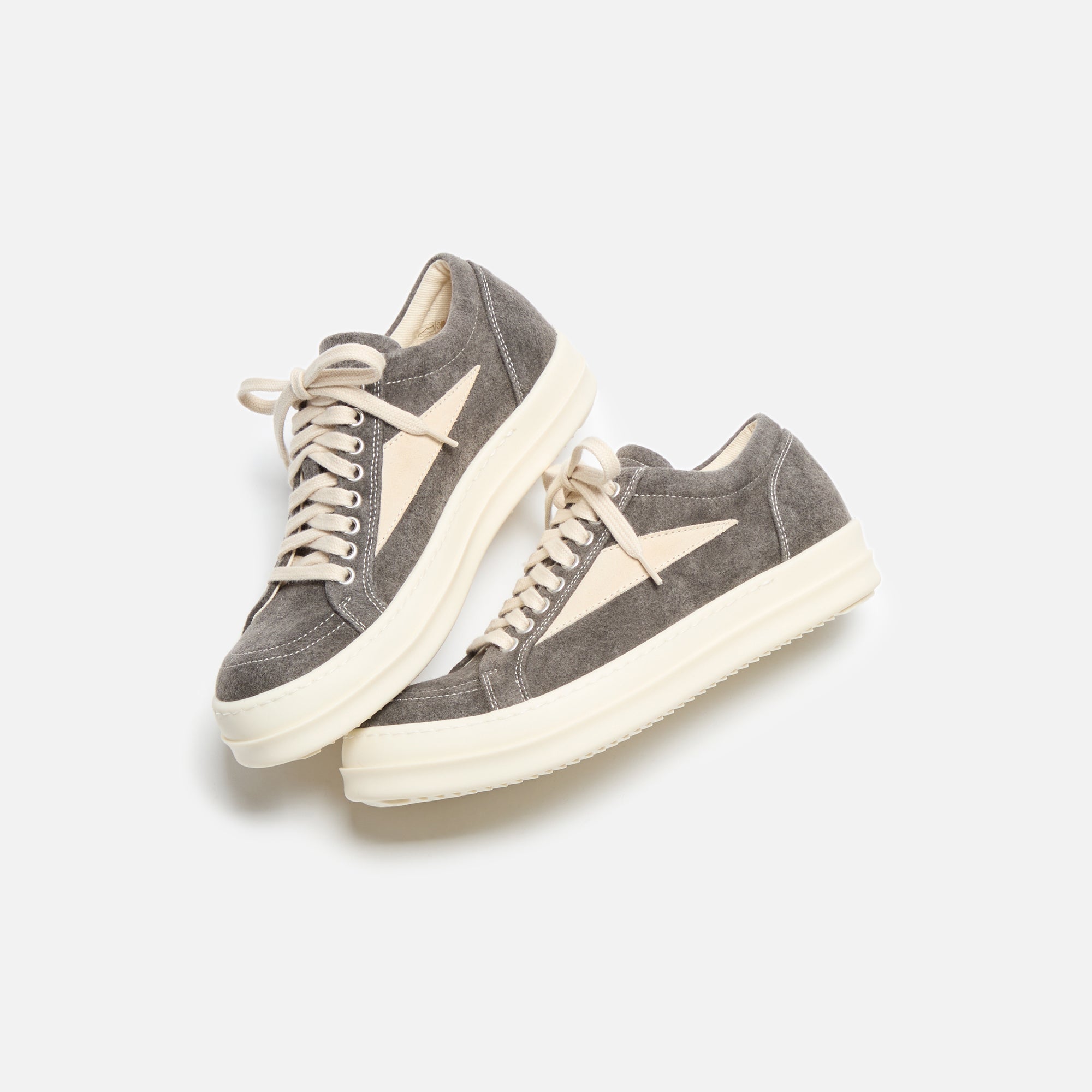 Rick Owens DRKSHDW Vintage Sneakers - Dust / Milk / Milk Scarpe | Kith Dust / Milk / Milk Scarpe