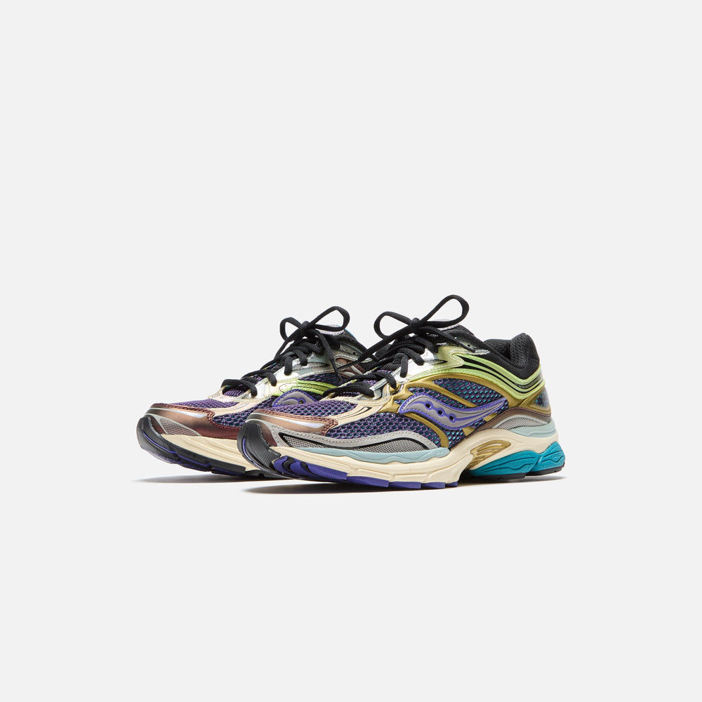 Saucony Progrid Omni 9 - Purple / Yellow | Kith Purple / Yellow