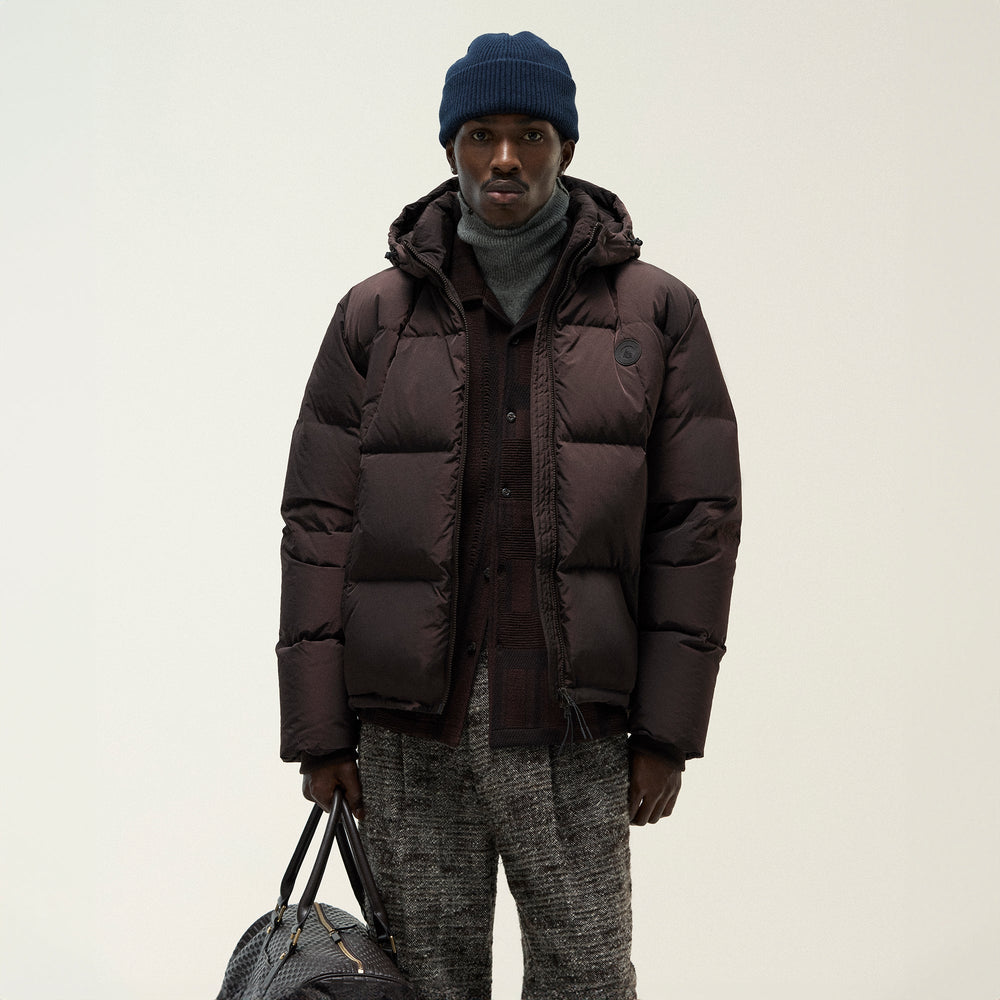 Kith Wrinkle Nylon Midi Puffer - Incognito | Kith Incognito