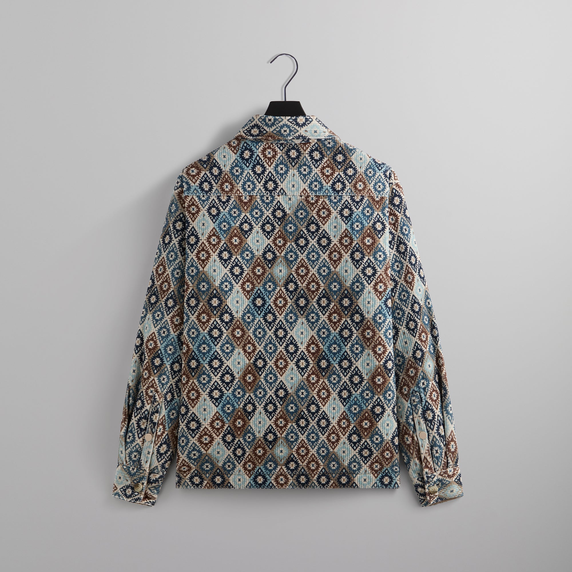 Kith Kilim Mosaic Brixton Puffed Shirt Jacket - Muslin | Kith Muslin