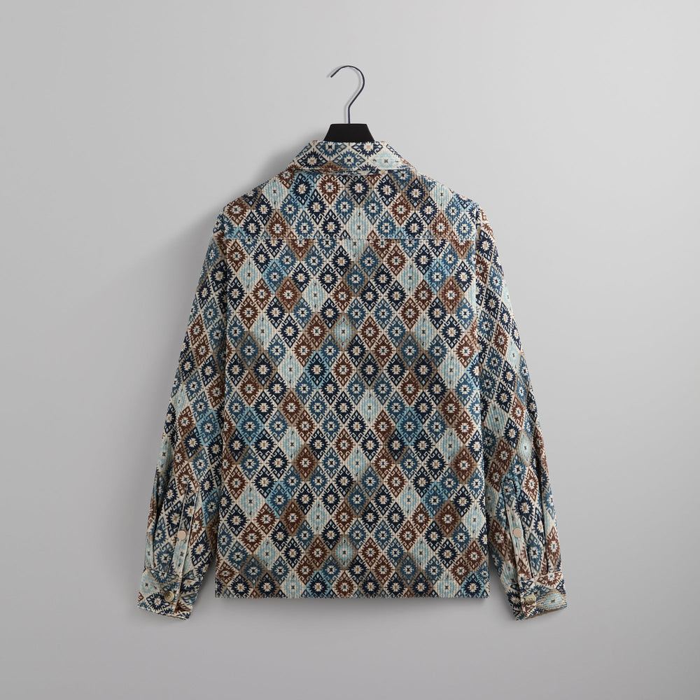 Kith Kilim Mosaic Brixton Puffed Shirt Jacket - Muslin | Kith Muslin