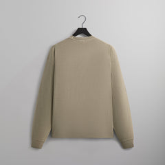 Kith Long Sleeve Quinn Tee - Plaster | Kith Plaster
