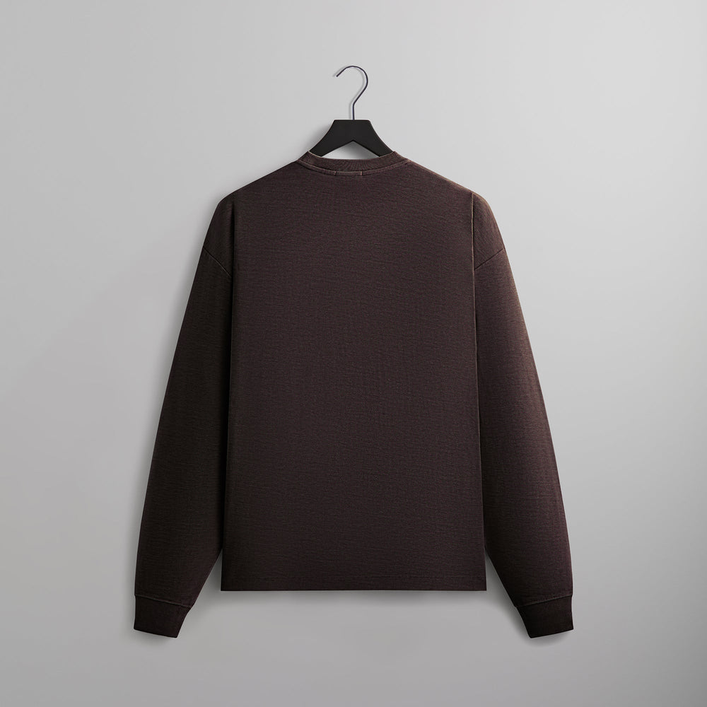 Kith Long Sleeve Quinn Tee - Incognito | Kith Incognito