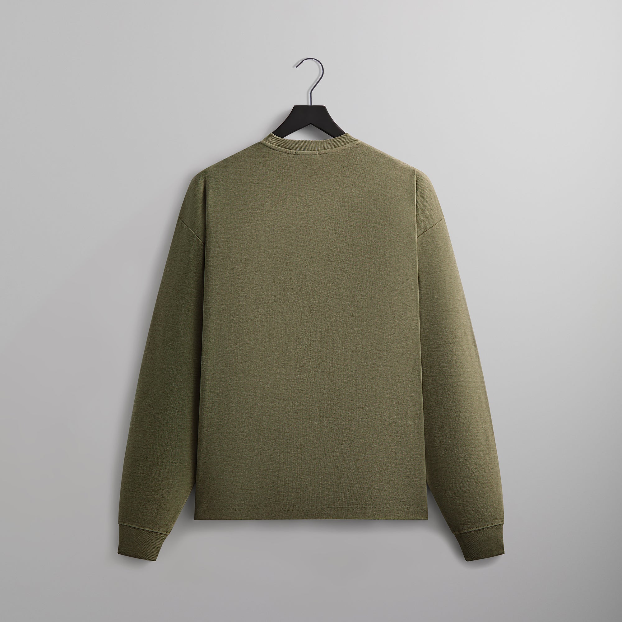 Kith Long Sleeve Quinn Tee - Misty Fog | Kith Misty Fog