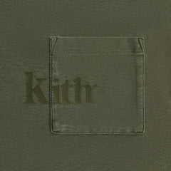 Kith Long Sleeve Quinn Tee - Misty Fog | Kith Misty Fog