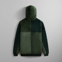 Kith Color-Blocked Plush Hoodie - Stadium | Kith Stadium