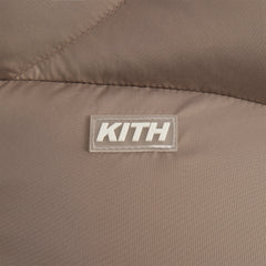 Kith Matte Stretch Taffeta Corey Puffer - Quicksand | Kith Quicksand
