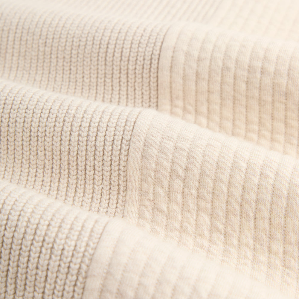 Kith Jackson Combo Hoodie - Sandy Heather | Kith Sandy Heather