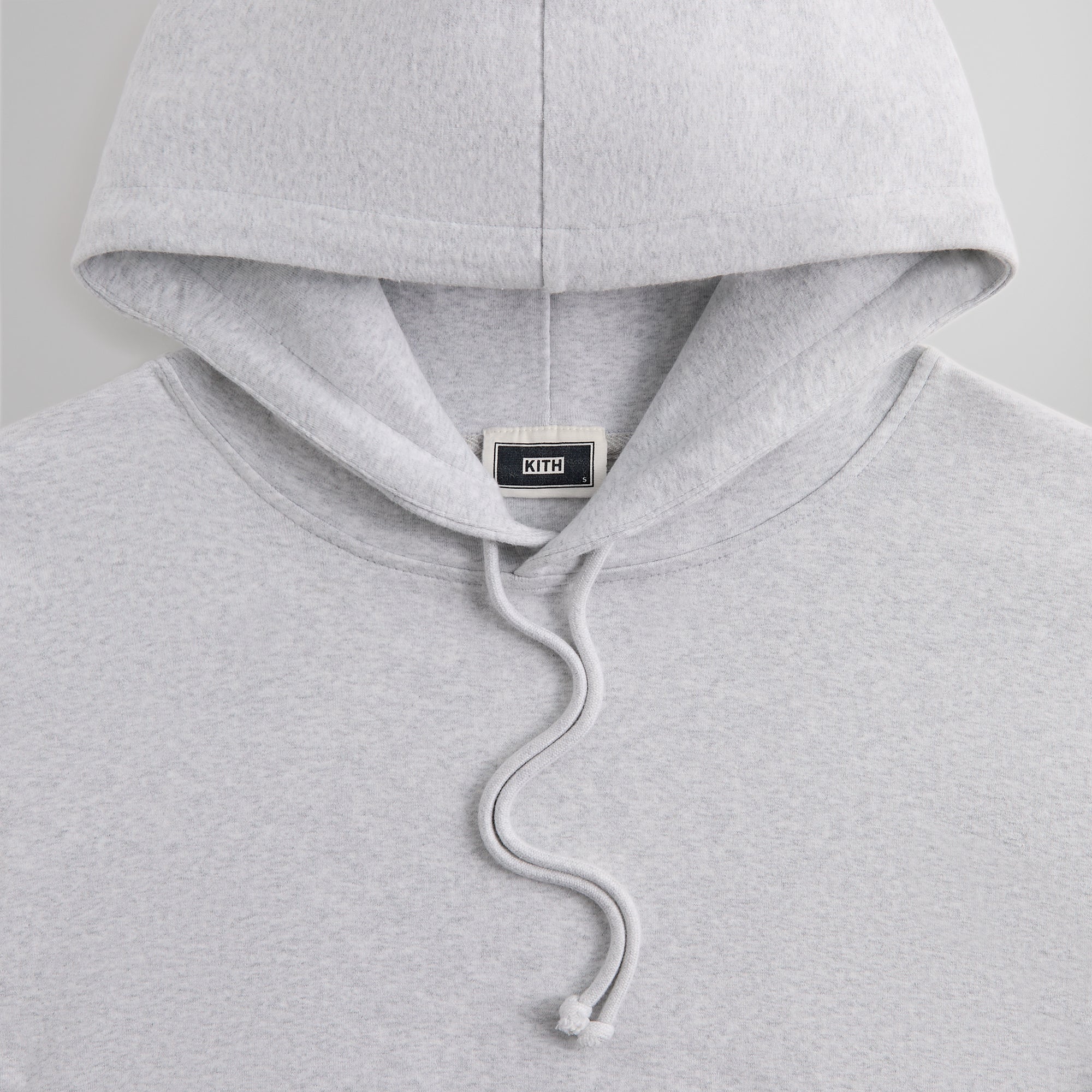 Kith Compact Knit Williams III Hoodie - Light Heather Grey | Kith Light Heather Grey