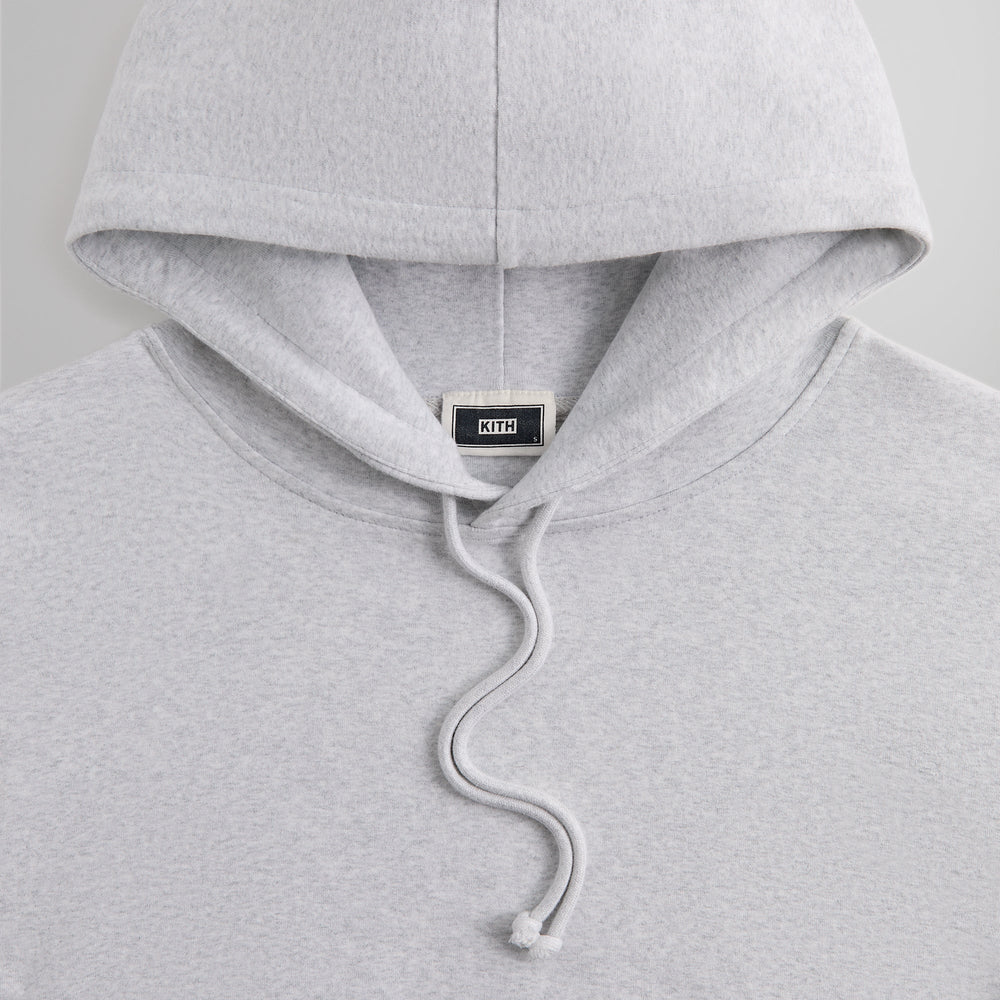 Kith Compact Knit Williams III Hoodie - Light Heather Grey | Kith Light Heather Grey