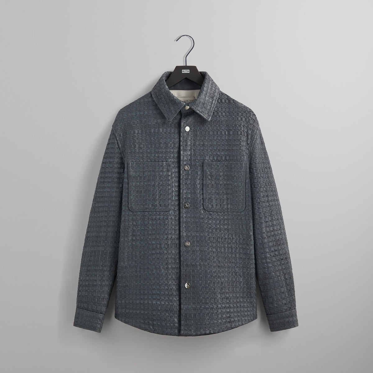 &Kin Woven Leather Apollo II Shirt - Machine | Kith Machine
