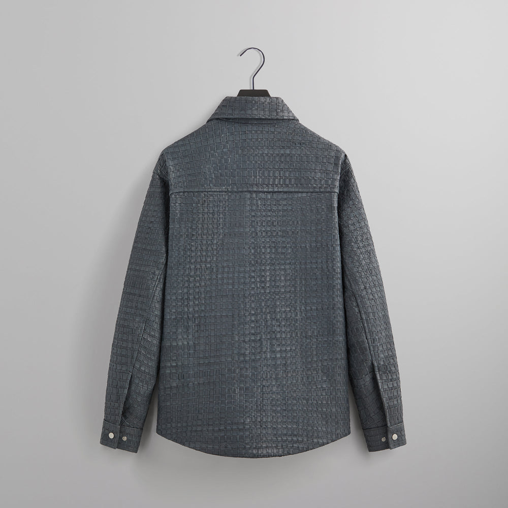 &Kin Woven Leather Apollo II Shirt - Machine | Kith Machine