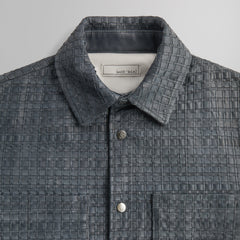 &Kin Woven Leather Apollo II Shirt - Machine | Kith Machine