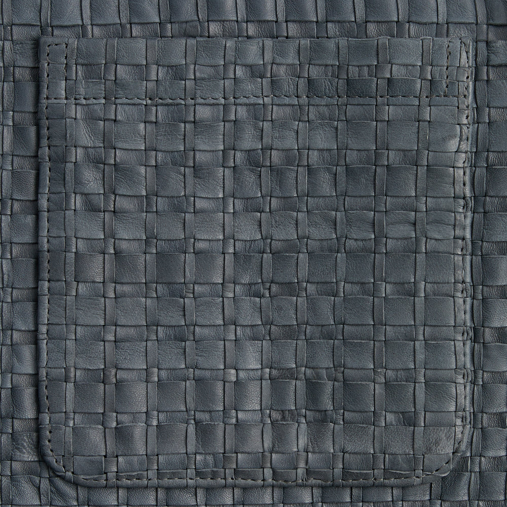 &Kin Woven Leather Apollo II Shirt - Machine | Kith Machine