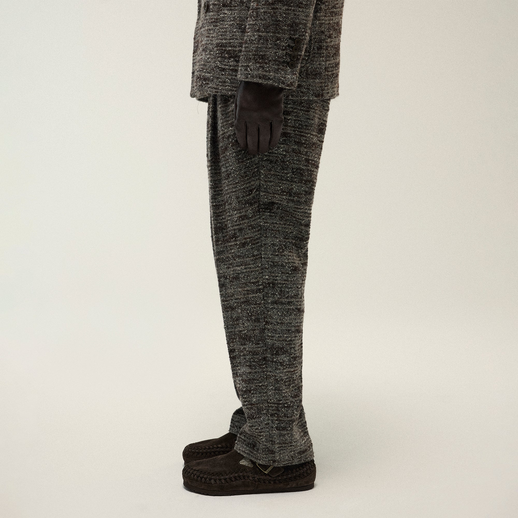 &Kin Tweed Kylan Pleated Trouser - Theory | Kith Theory