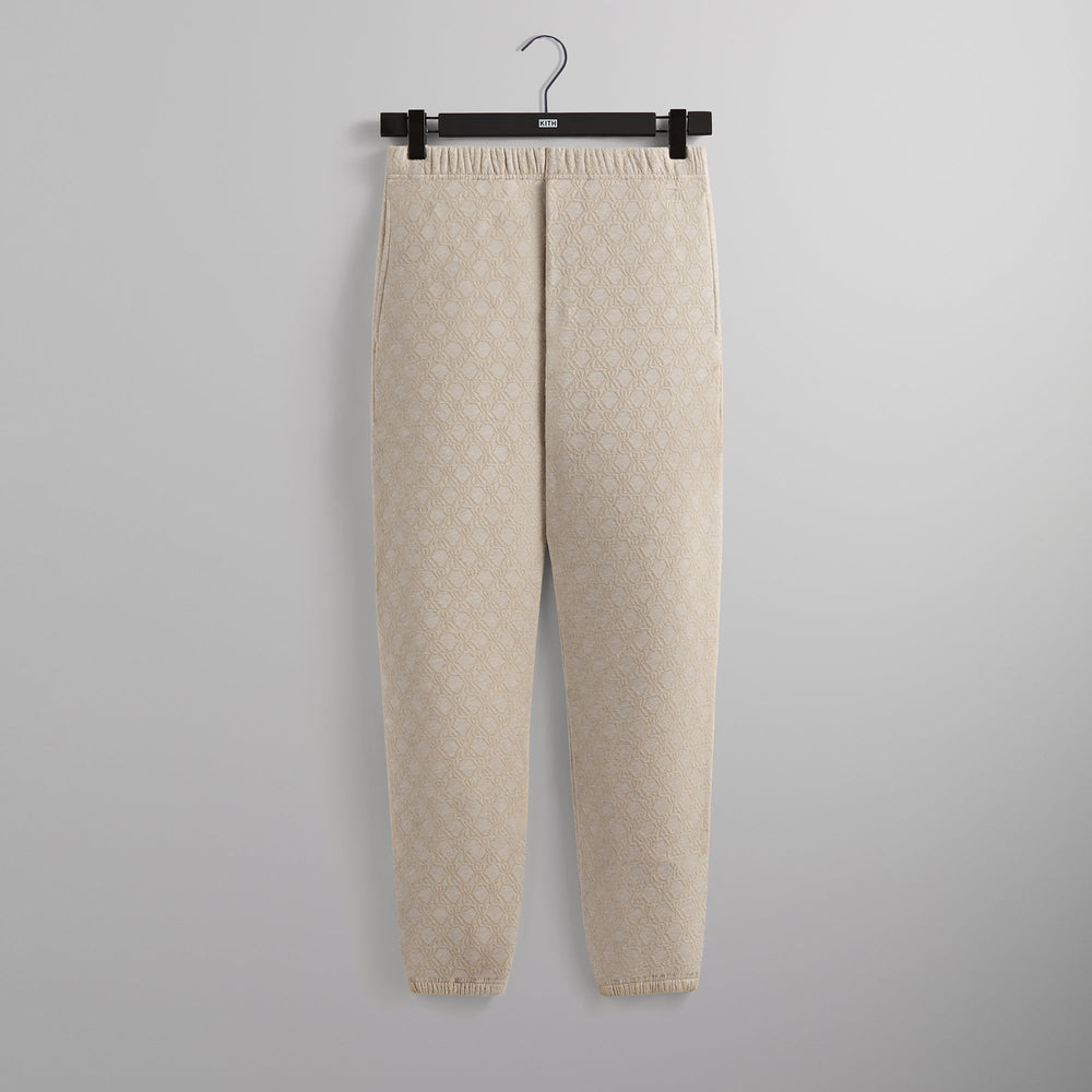 Kith Bonded Fleece Nelson Sweatpant - Sandy Heather | Kith Sandy Heather