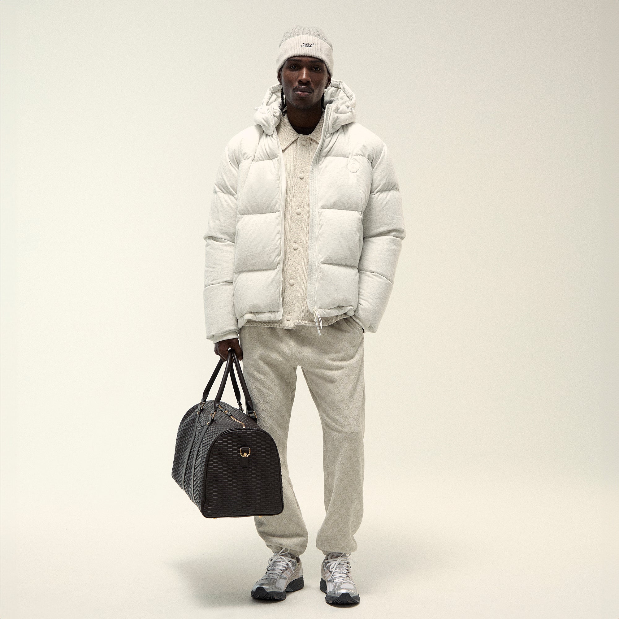 Kith Bonded Fleece Nelson Sweatpant - Sandy Heather | Kith Sandy Heather