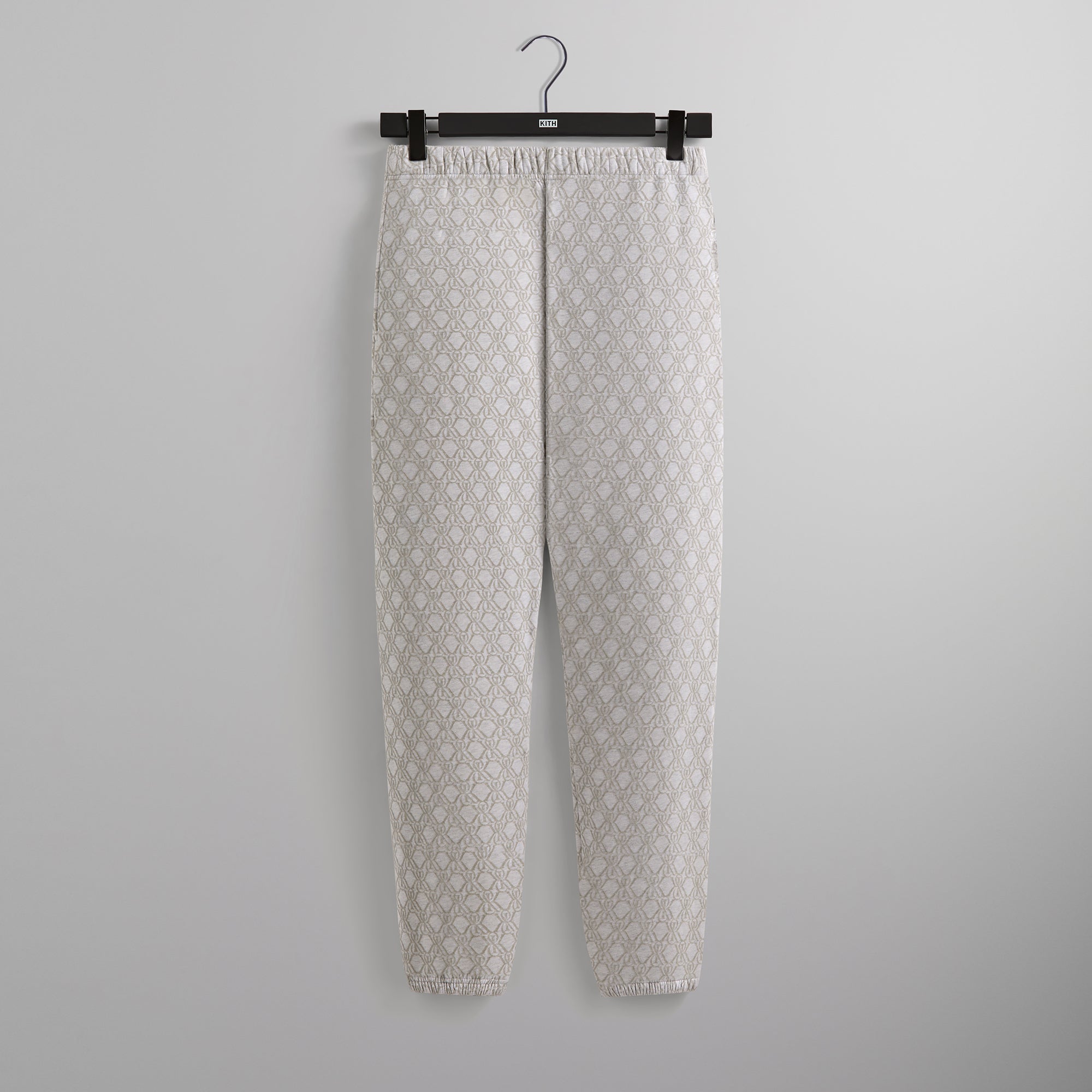 Kith Bonded Fleece Nelson Sweatpant - Light Heather Grey | Kith Light Heather Grey