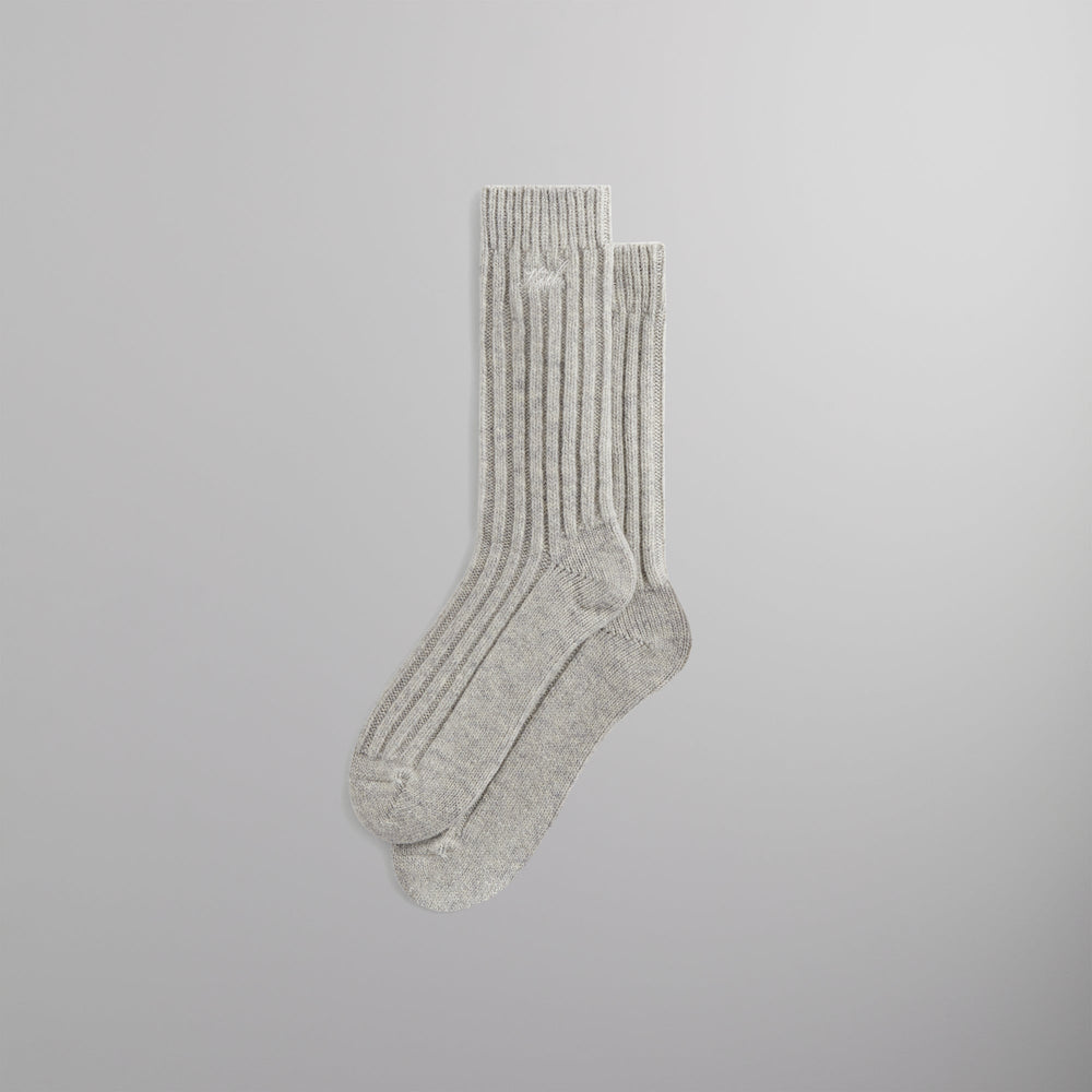 Kith Wool Socks - Light Heather Grey | Kith Light Heather Grey