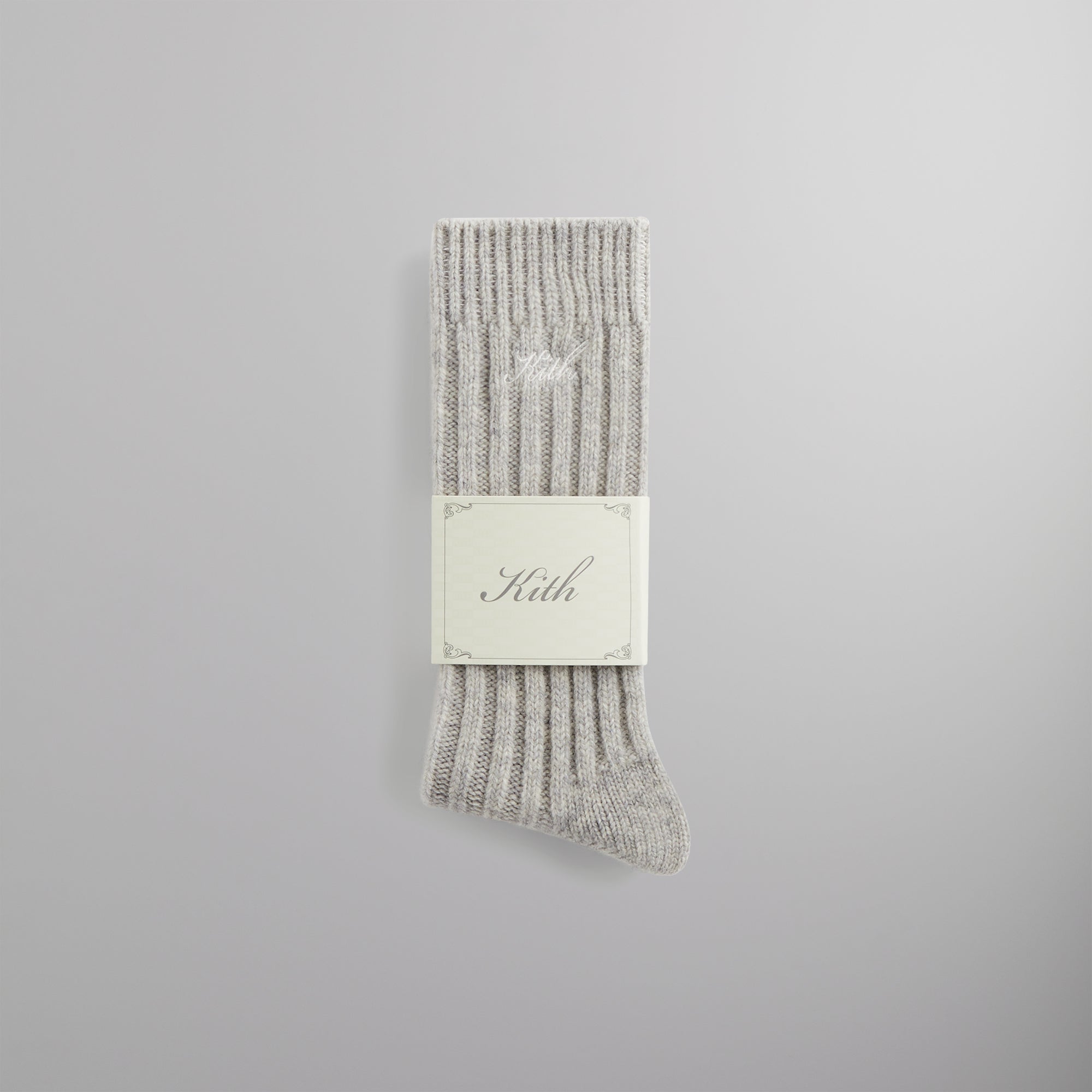 Kith Wool Socks - Light Heather Grey | Kith Light Heather Grey