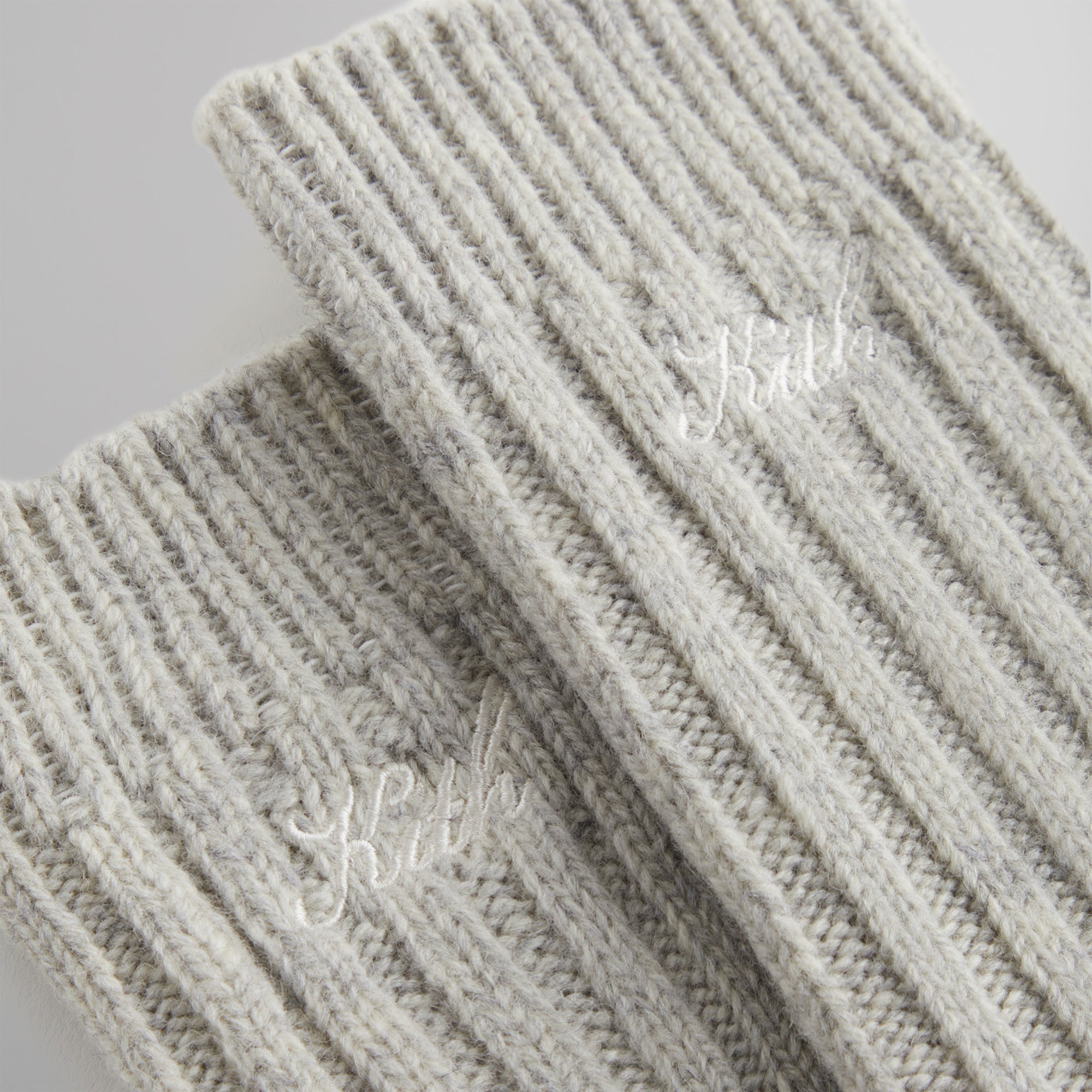 Kith Wool Socks - Light Heather Grey | Kith Light Heather Grey