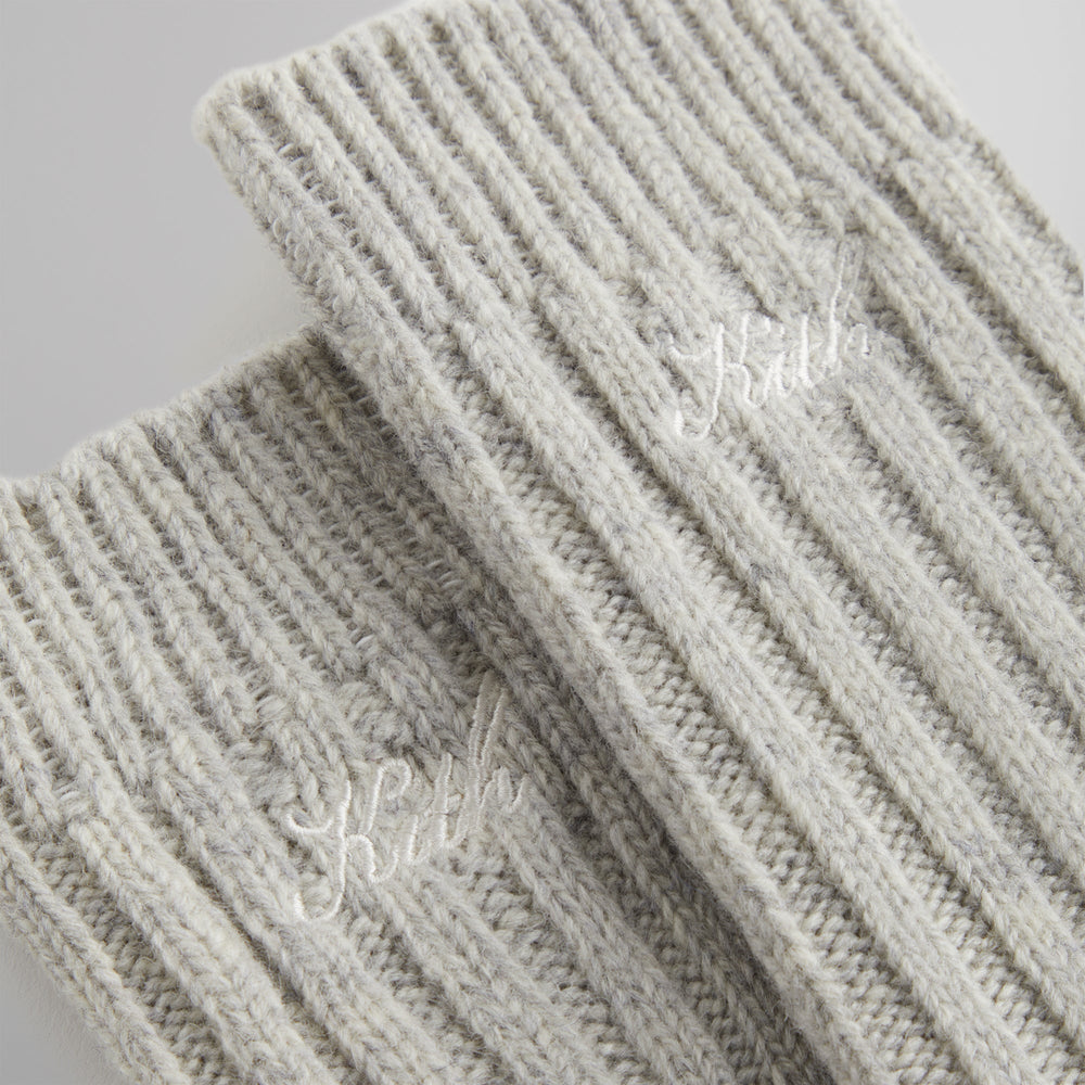 Kith Wool Socks - Light Heather Grey | Kith Light Heather Grey