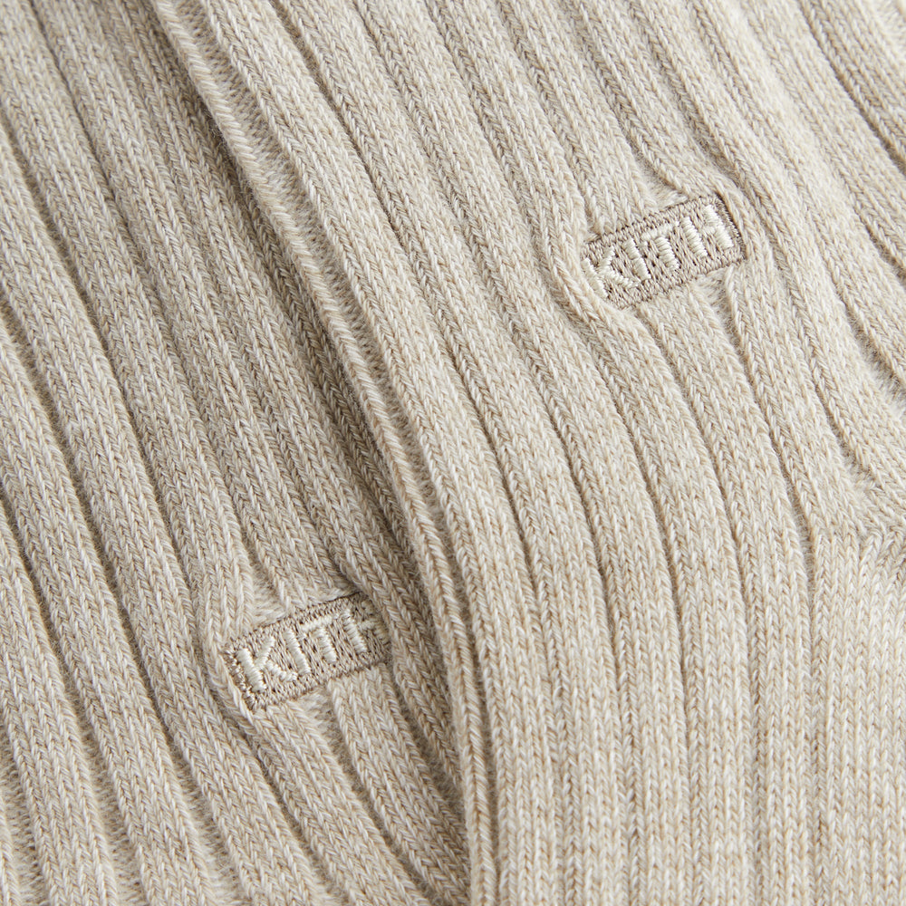 Kith Three Pack Mixed Cotton Socks - Carabiner Heather | Kith Carabiner Heather