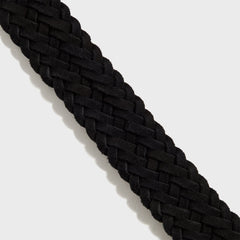 Anderson's Suede Woven Belt - Black | Kith Black