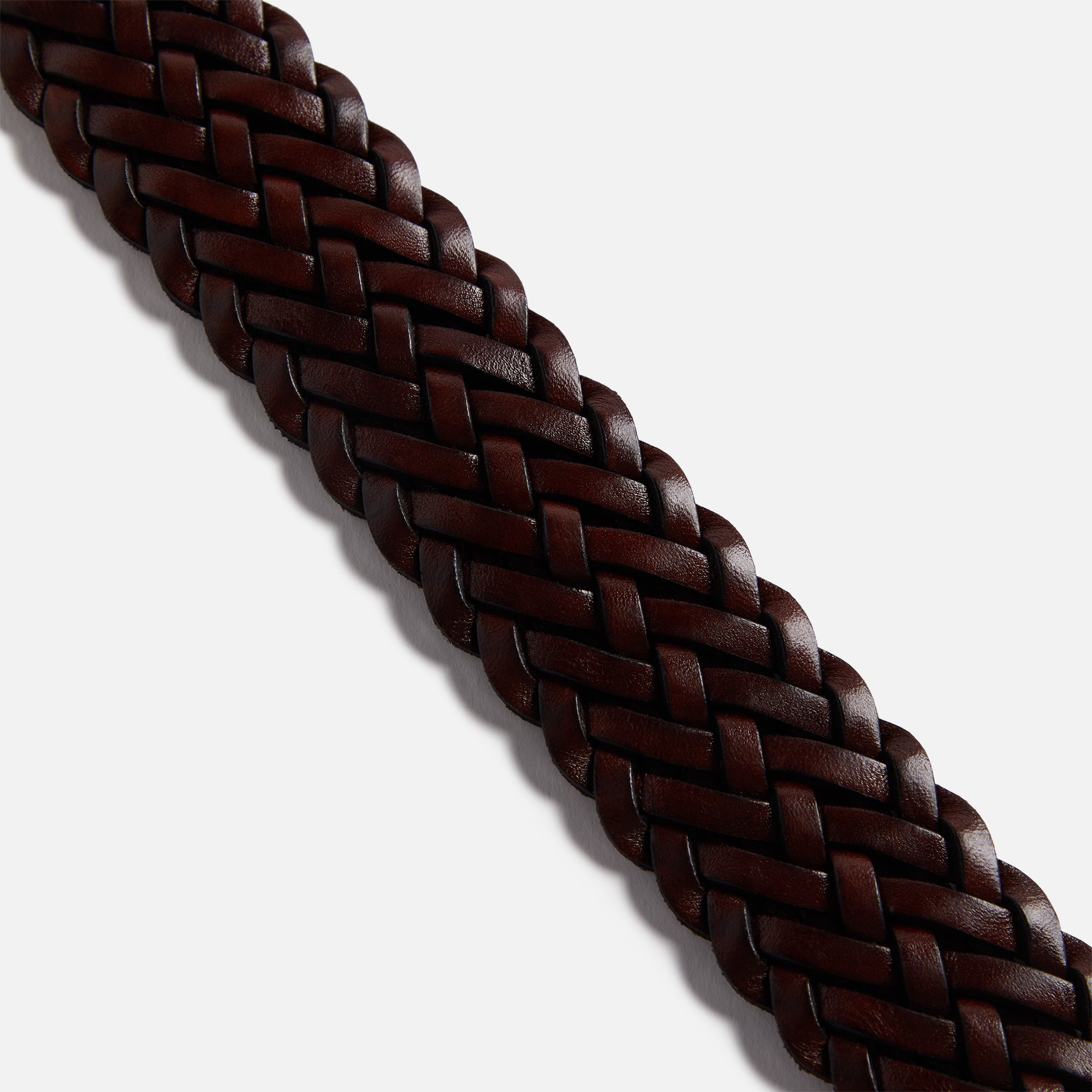 Anderson's Woven Leather Belt - Cogna | Kith Cogna