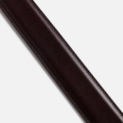 Anderson's Stitched Trimmed Semi Formal Leather Belt - Oxblood | Kith Oxblood