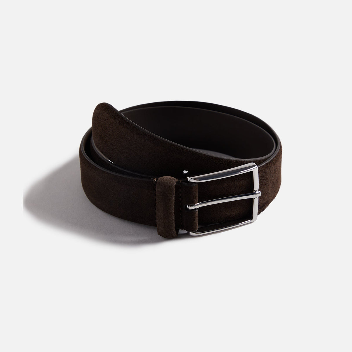 Anderson's Suede Semi Formal Belt - Dark Brown | Kith Dark Brown