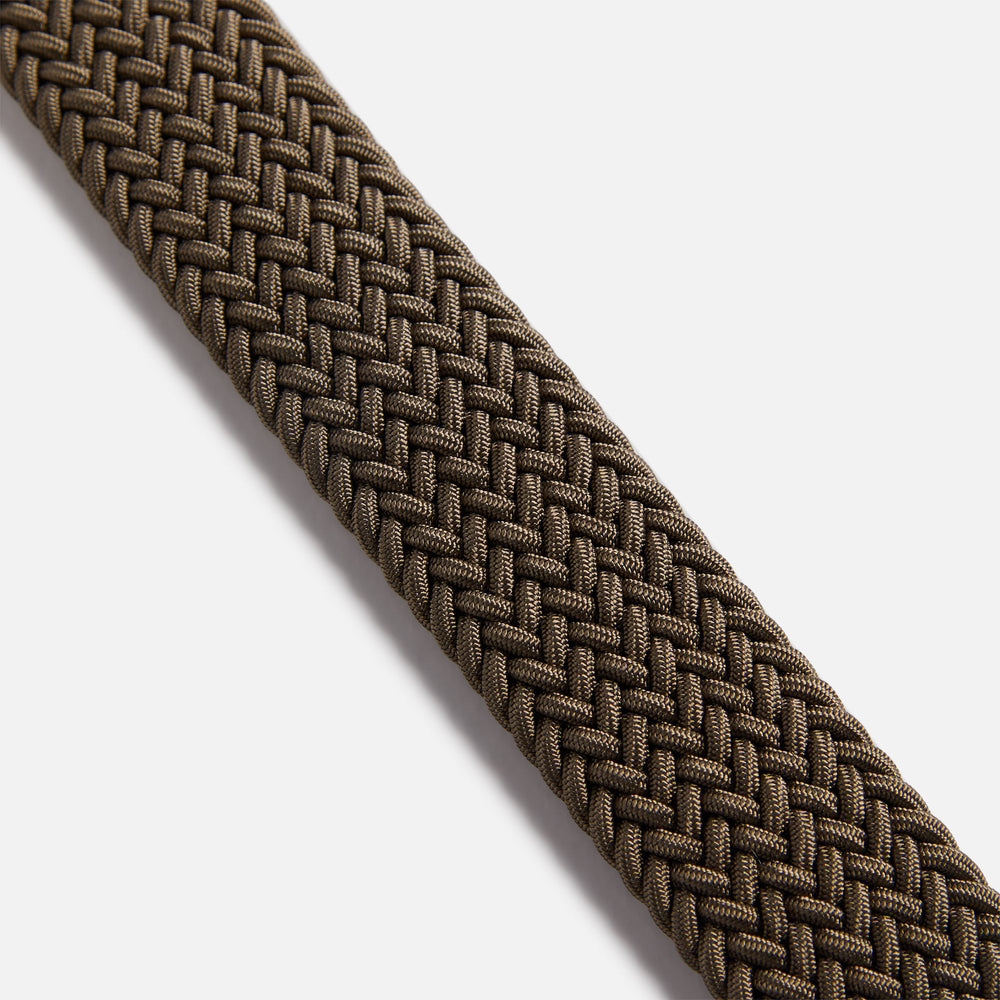 Anderson's Classic Stretch Woven Belt - Khaki | Kith Khaki