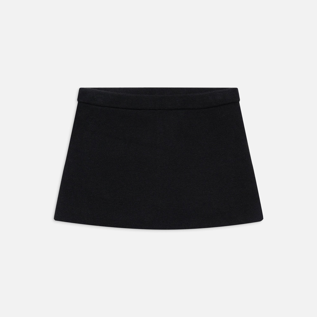 Frankies Bikinis Marialla Cloud Knit Skort - Black | Kith Black