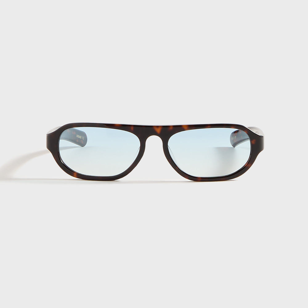 Flatlist Penn - Dark Tortoise / Blue Gradient Lens | Kith Dark Tortoise / Blue Gradient Lens