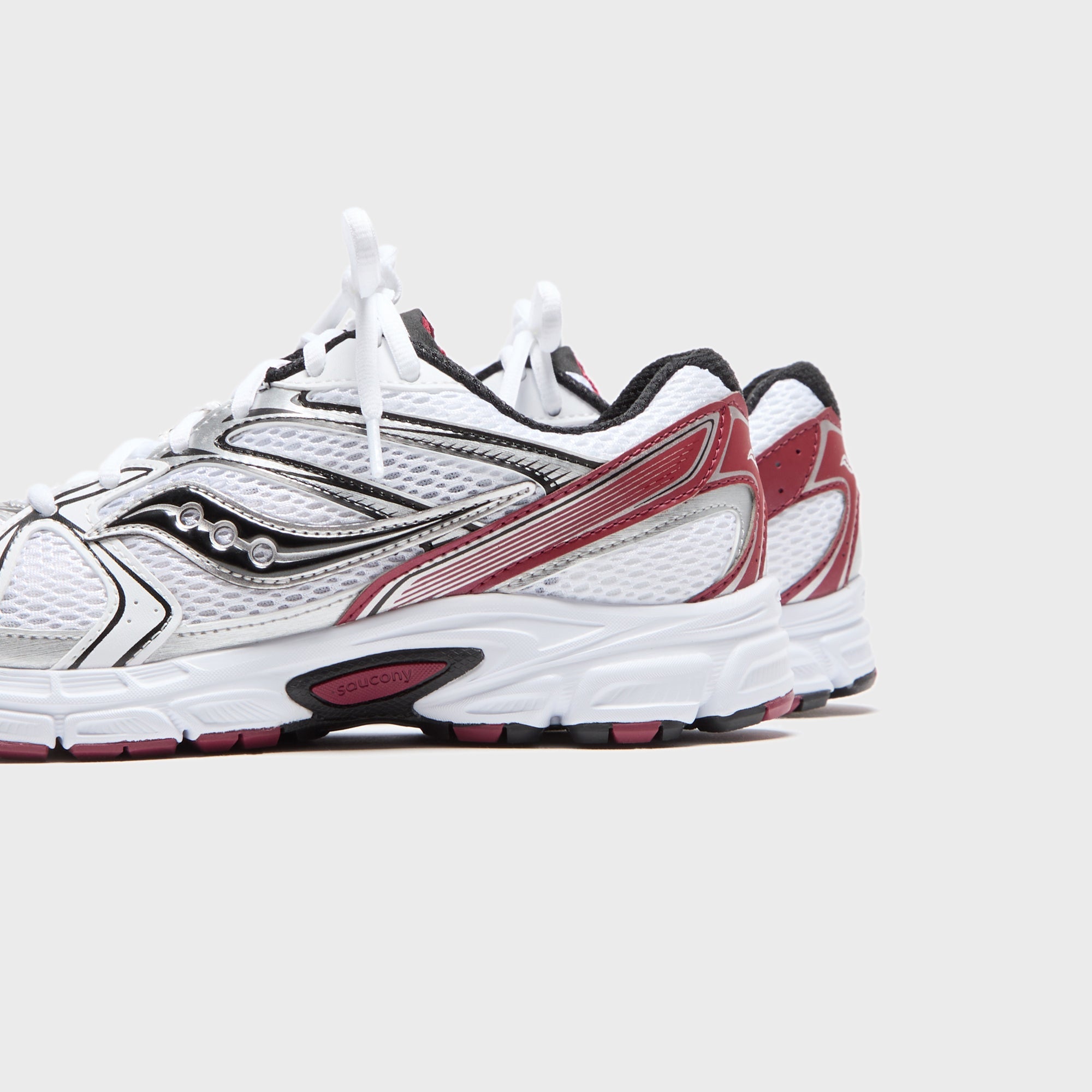 Saucony Ride Millennium - White / Red | Kith White / Red
