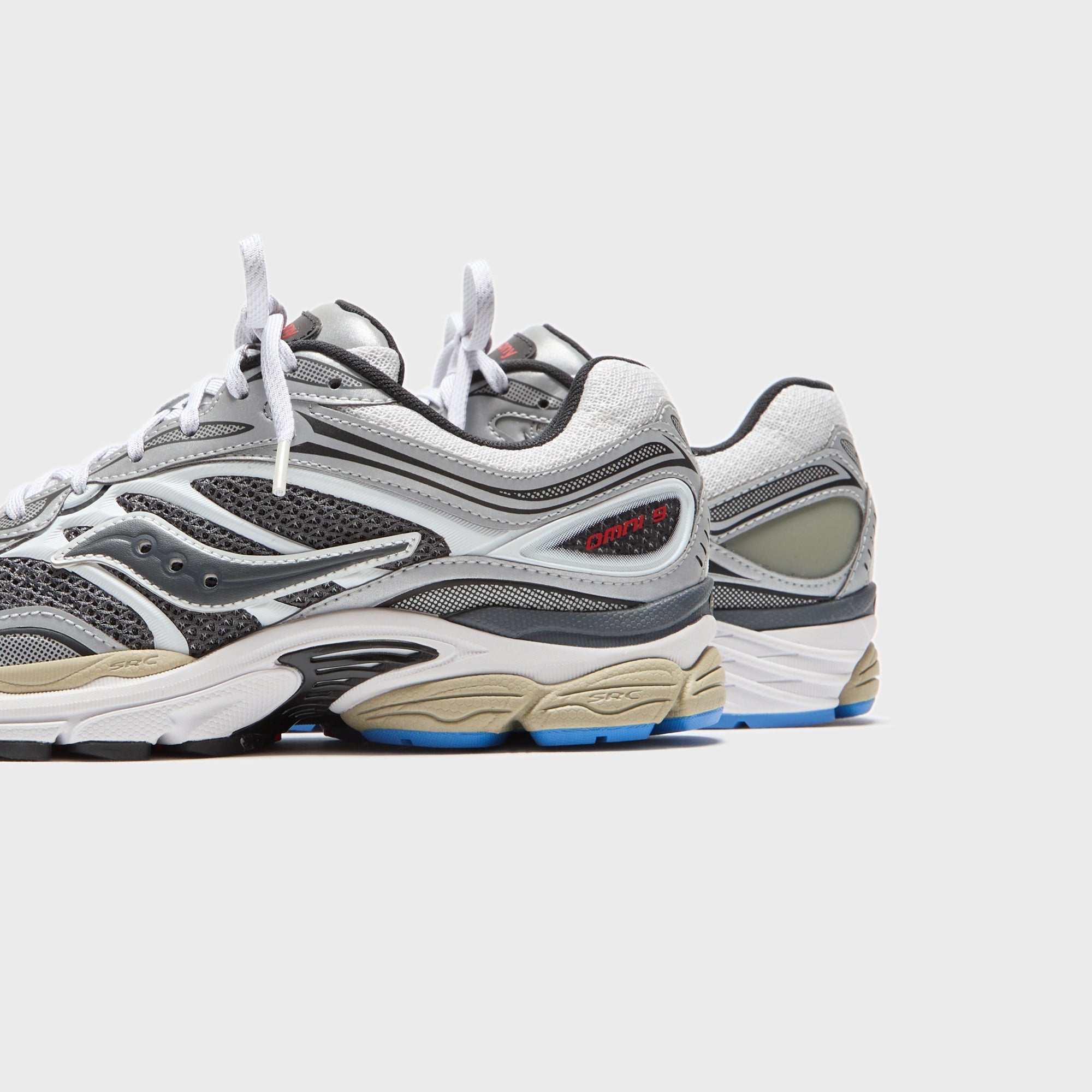 Saucony Progrid Omni 9 - Grey / Silver | Kith Grey / Silver
