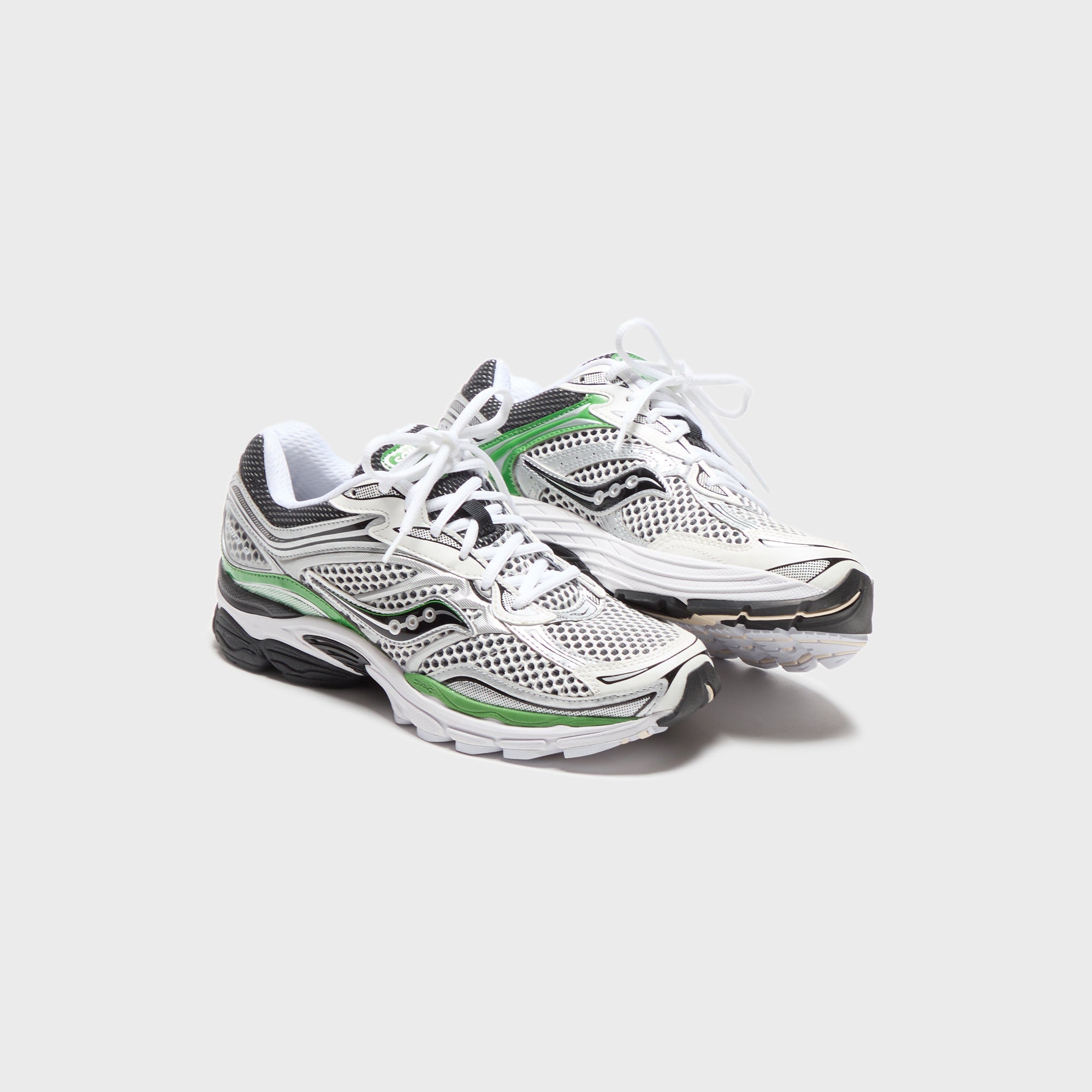 Saucony Progrid Omni 9 - Silver / Green | Kith Silver / Green