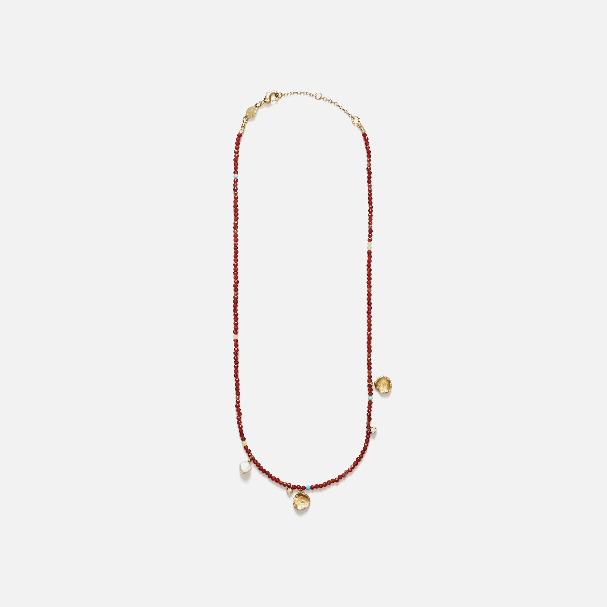 Anni Lu Maroon Harmony Necklace - Multi | Kith Multi