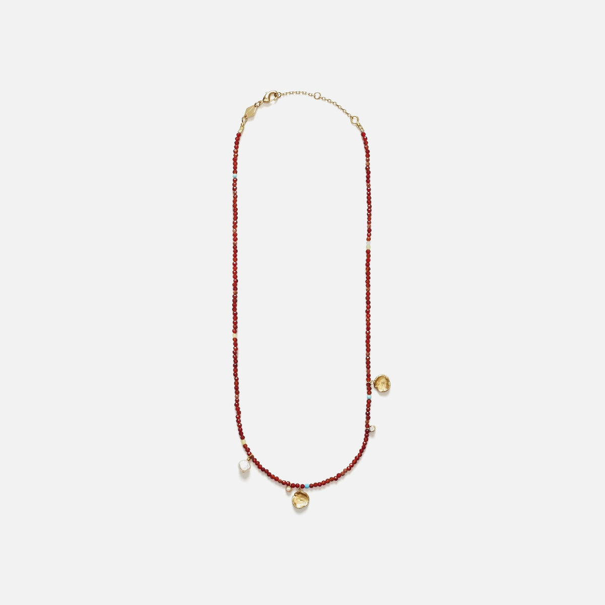 Anni Lu Maroon Harmony Necklace - Multi | Kith Multi