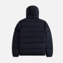 Stone Island Real Down Hooded Jacket - Navy Blue | Kith Navy Blue