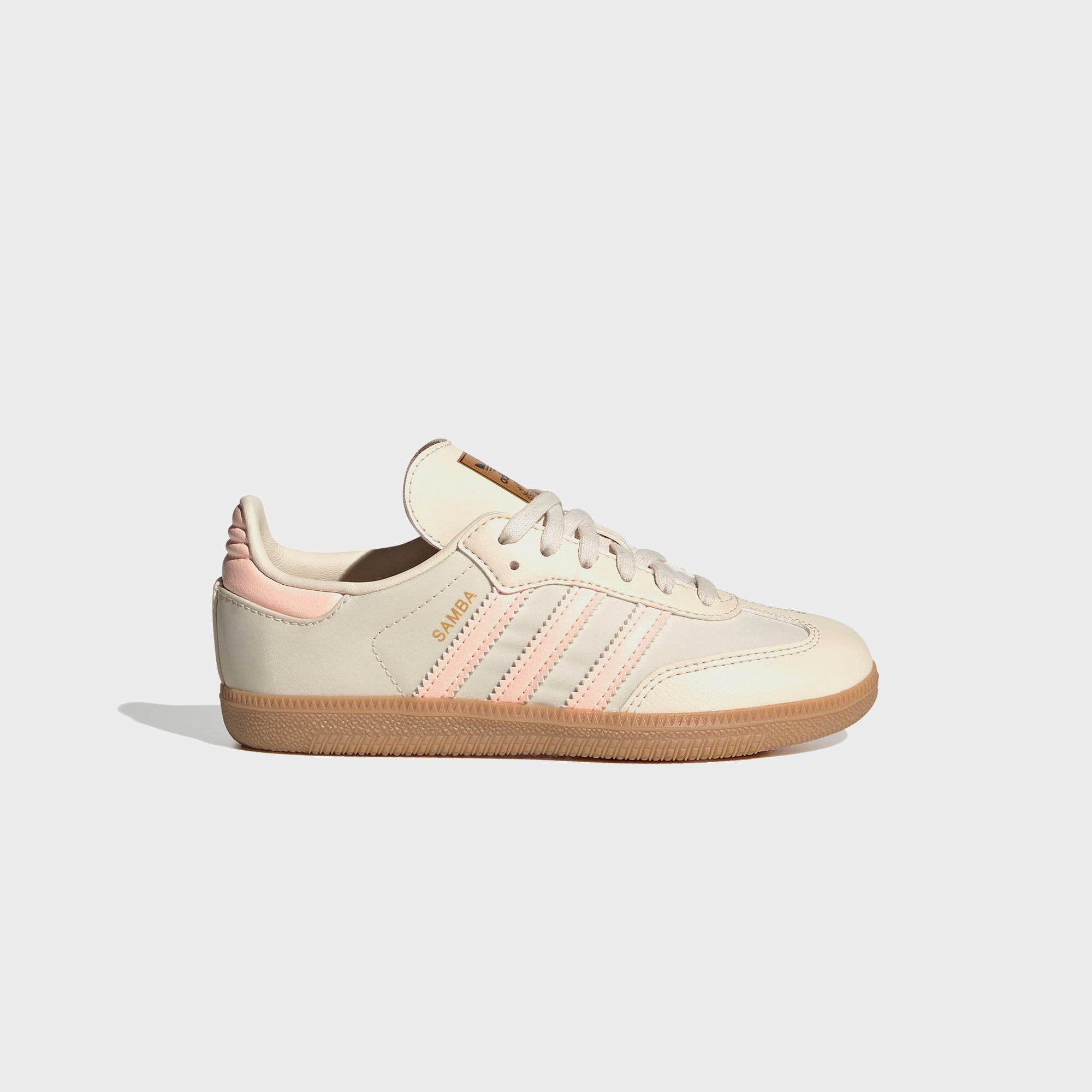 adidas PS Samba OG - Wonder White / Clear Orange / Gum 3 | Kith Wonder White / Clear Orange / Gum 3