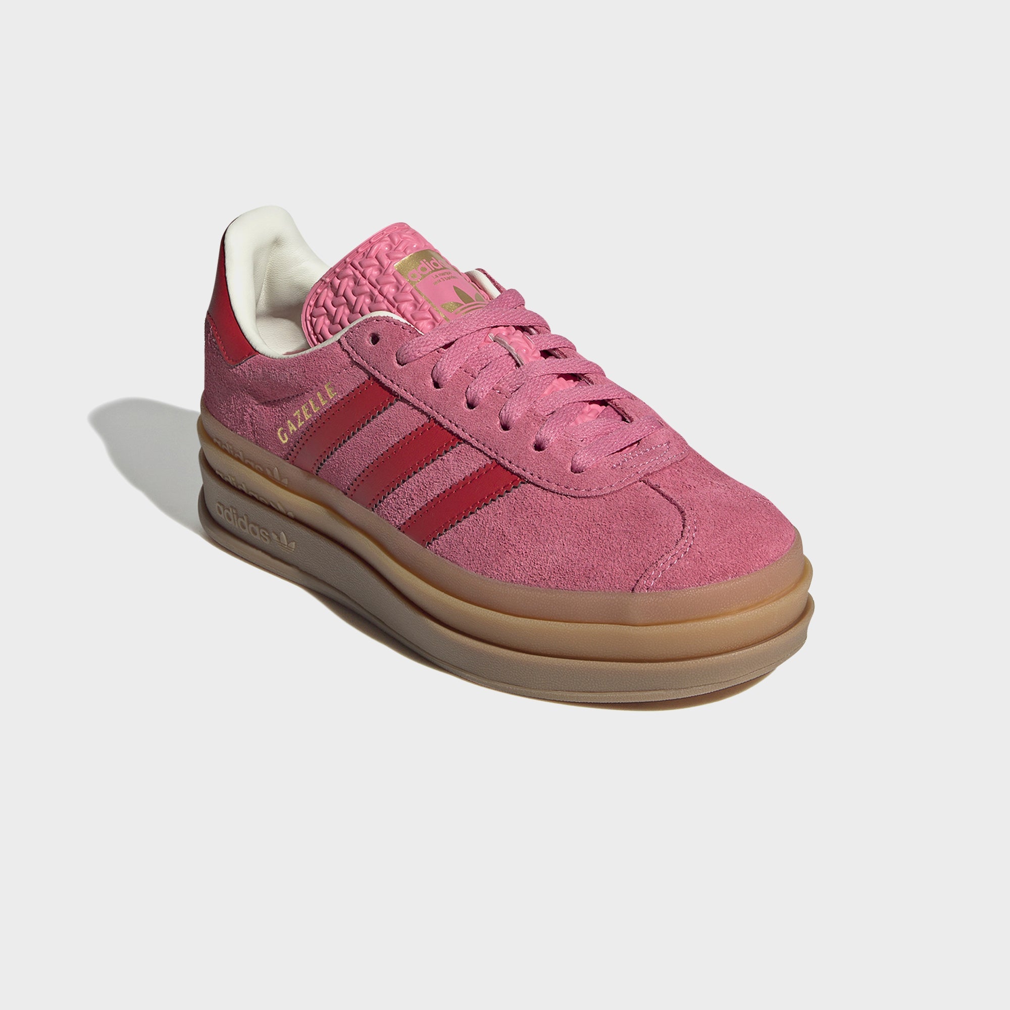 adidas GS Gazelle Bold - Rose / Scarlet | Kith Rose / Scarlet