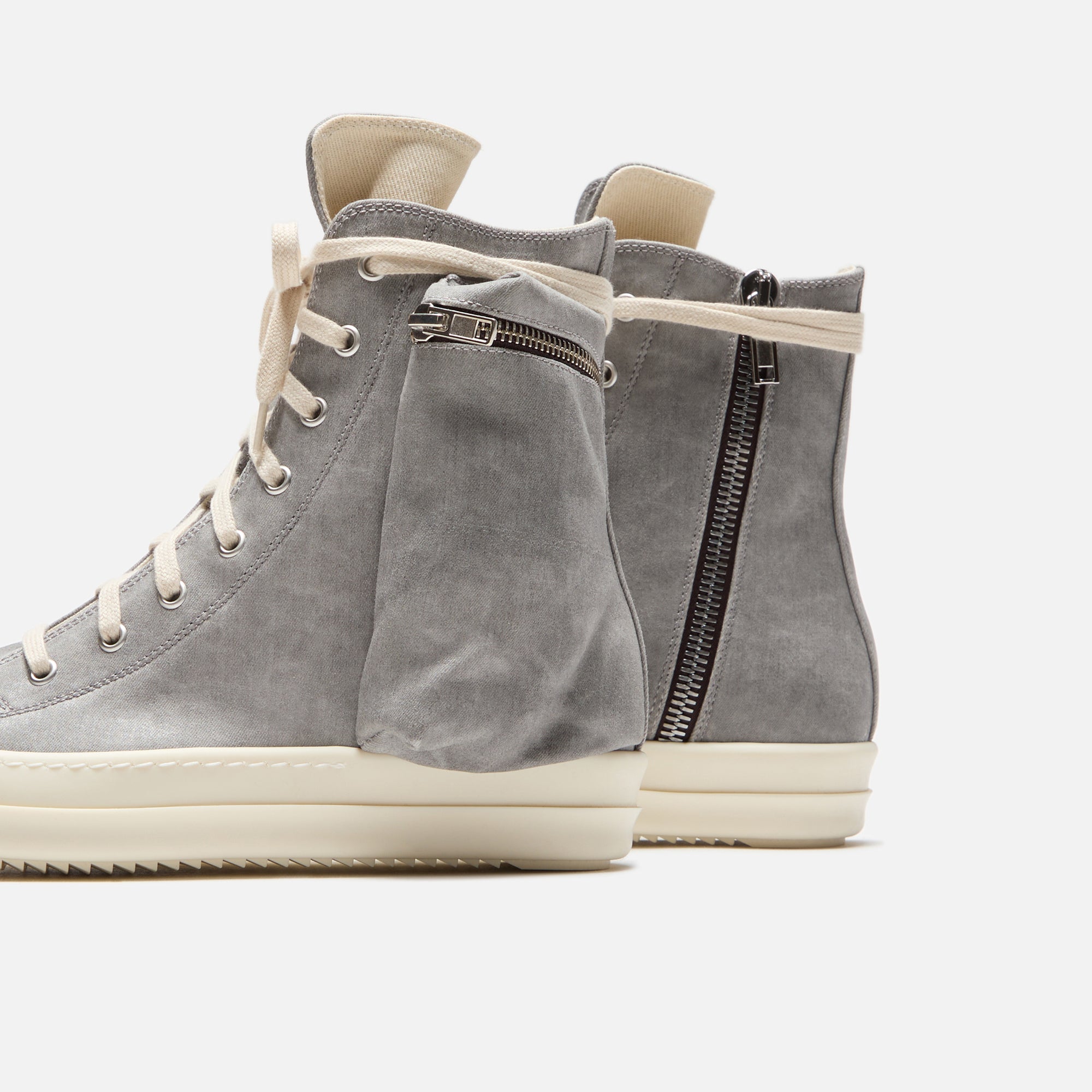 Rick Owens DRKSHDW Cargo Sneakers - Pearl / Milk | Kith Pearl / Milk